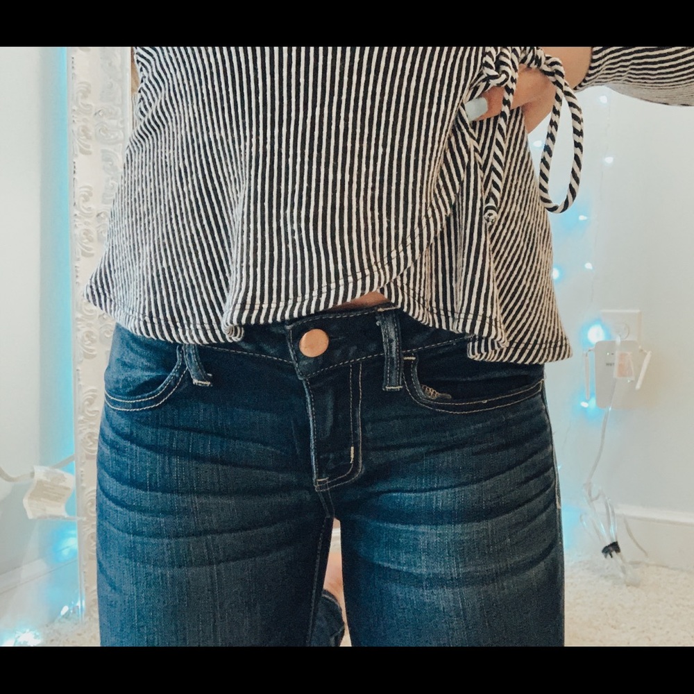 American Eagle Dark Wash Skinny Jeans